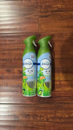 Febreze AIR MIST; Instantly Fights Odors: Original Gain Scent; 8.1 oz Each (2 For $6)