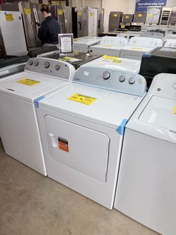 Whirlpool Top Load Washer and Dryer Set
