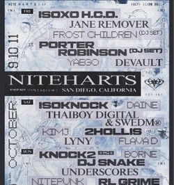Niteheart ticket