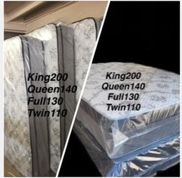 Mattresses King Queen Full Twin