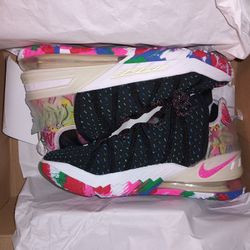 Nike LeBron 18  Multi Color Sneakers 