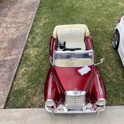 Convertible Battery Operated Mercedes