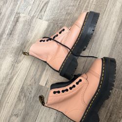 Pink Dr. Martens