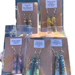 Handmade Spell Bottle Earrings 