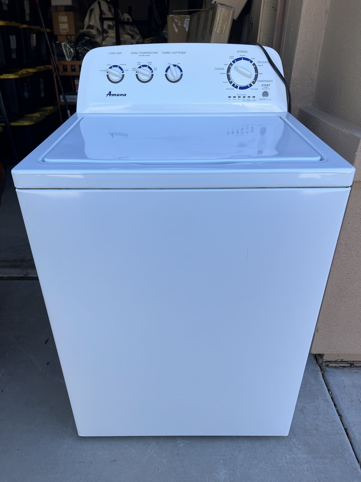 Amana Washer and Dryer Set- $290 for Both
