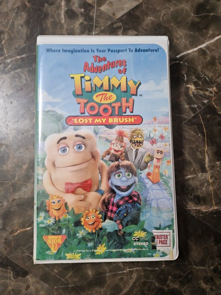Timmy The Tooth Vhs
