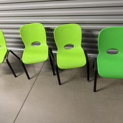 Lifetime Kids Stacking Chairs Indoor/ Outdoor