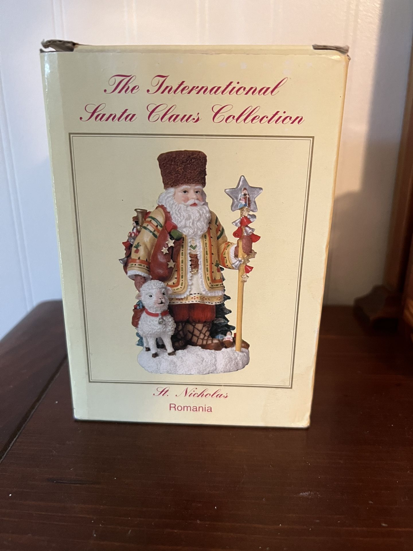 Vintage 2004 International Santa Claus Collection St. Nicholas Romania