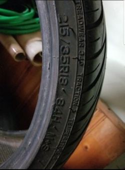 Nankang tire 215/35r18 95% life left