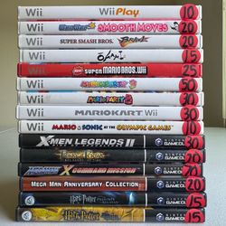 Nintendo GameCube. Wii. Harry Potter. Mario Party
