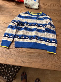 New with out tags boys Mini Boden sweater