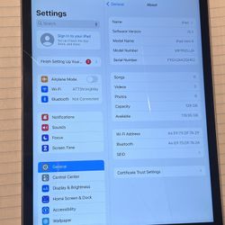 Apple iPad mini 4,128GB, Wi-Fi, 7.9” black cracked screen