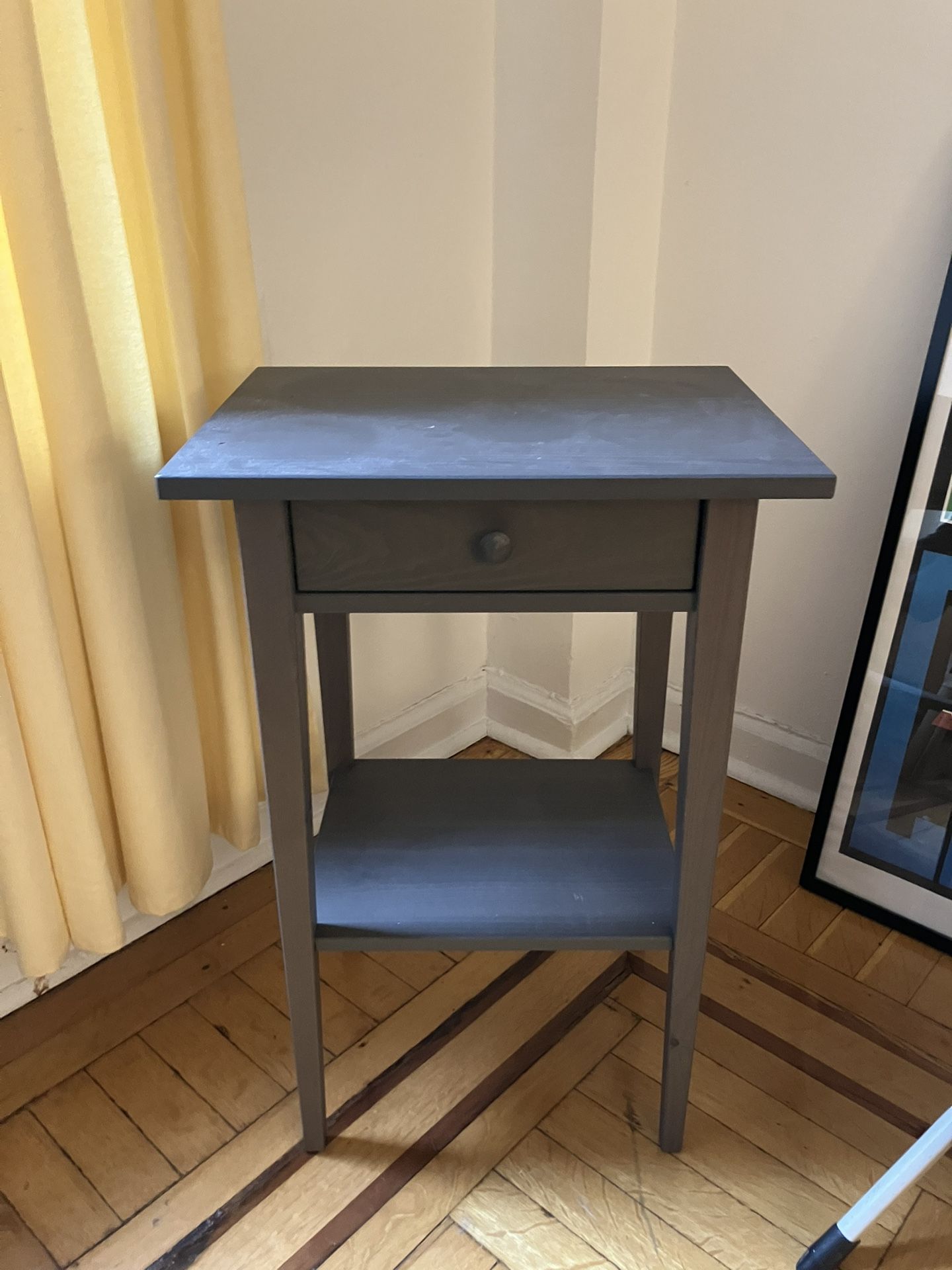 IKEA Hemnes Gray Nightstand