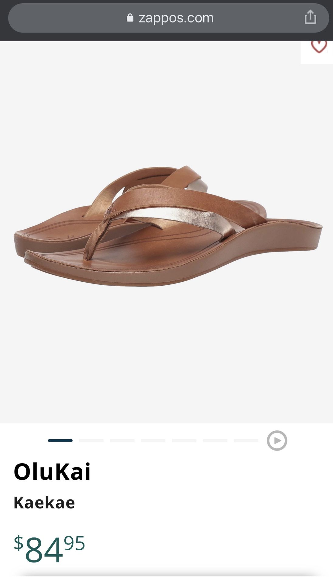 OluKai Kaekae Sandals *Brand New* Never Worn
