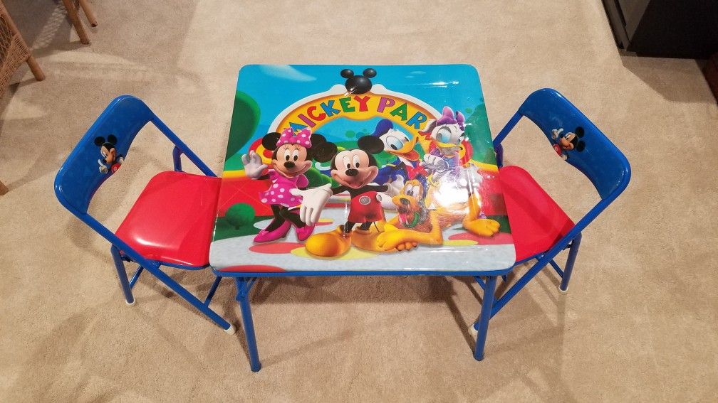 Kid's Table & 2 Chairs