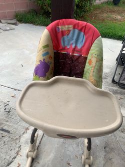 High chair fisher price