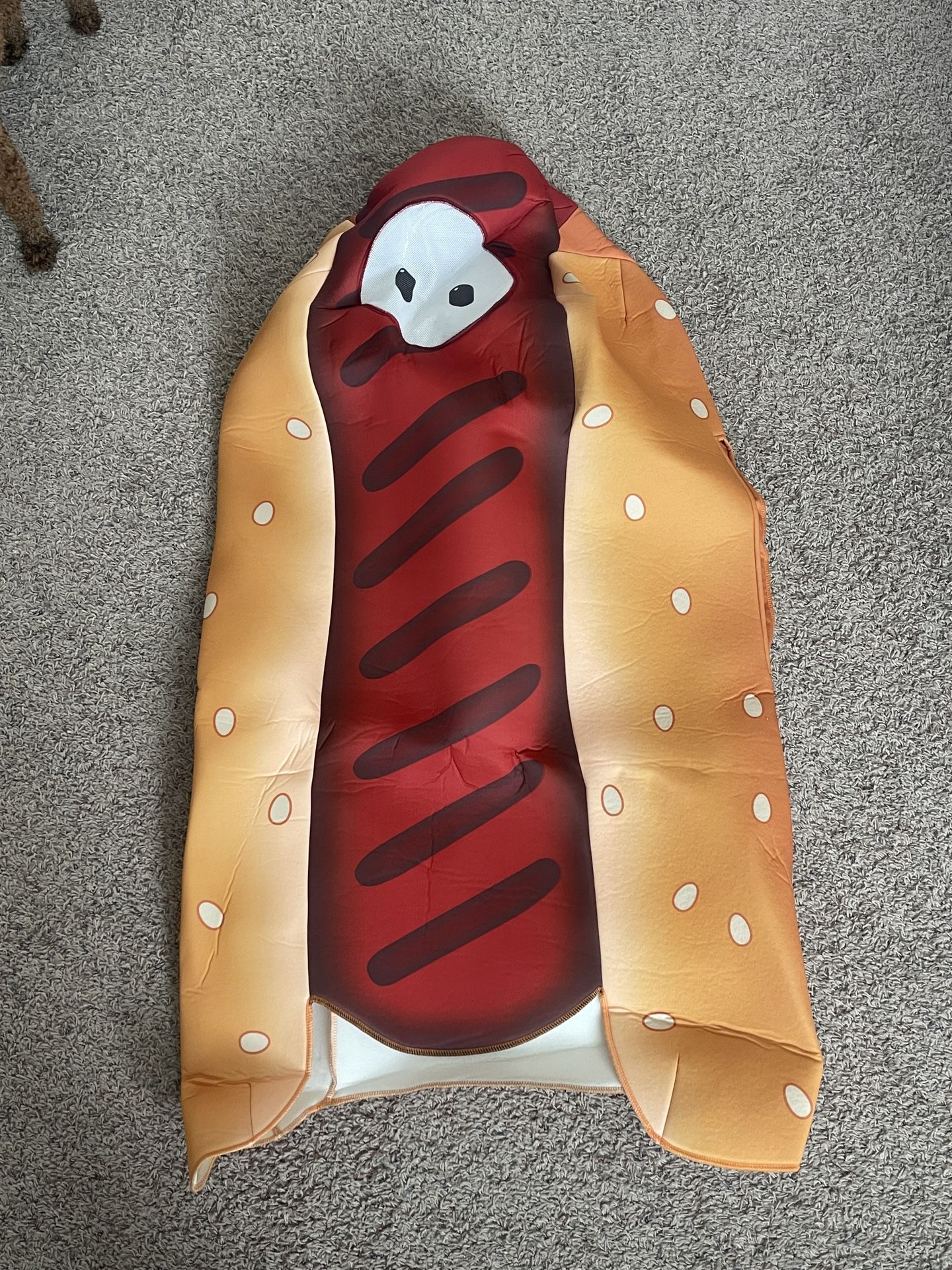 FALL GUYS HOT DOG Costume KIDS SIZE