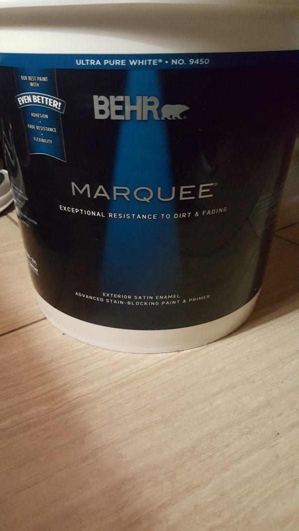 2 Brand New 5 gallon buckets of Behr Marquee paint! for
