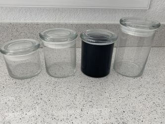 Glass jars -candles