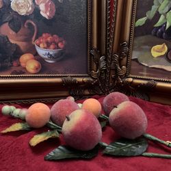 BEAUTIFUL SUGAR BEADED FAUX FRUIT.