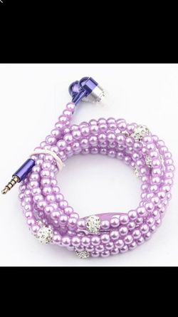 Bejeweled earbuds! Brand new!!!!