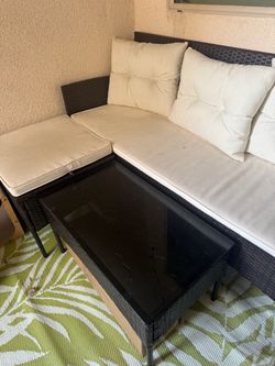 Outdoor patio set