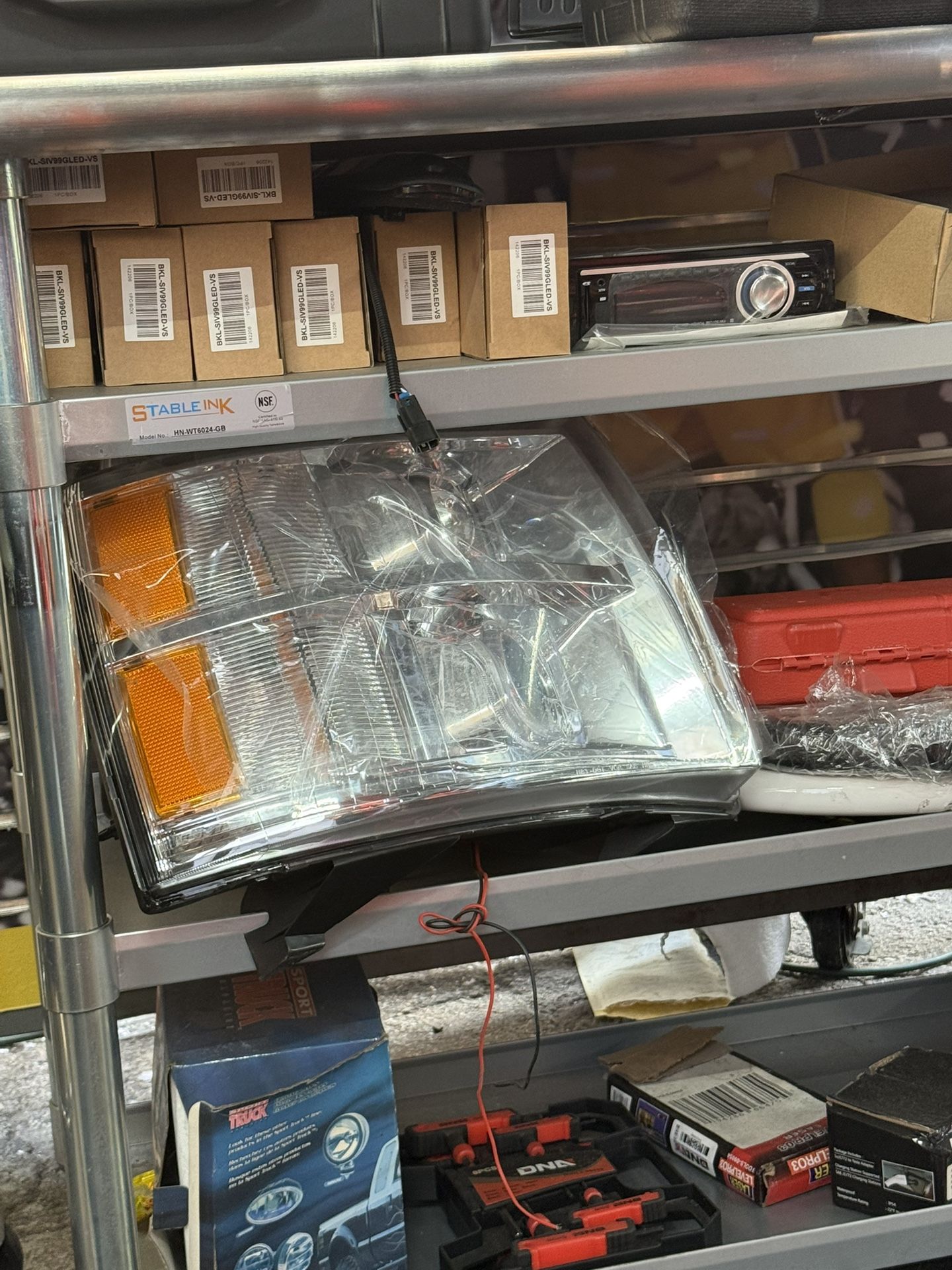 Pair Of Headlights For Chevy Silverado 2007-13 LED Projector Luces Farros Focos Cuartos