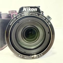 Nikon B500 Plum Color- Fully Working/Tested