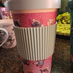 Christmas Stitch Coffee Cup Disney