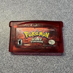 Pokemon Ruby - Game Boy Advance 
