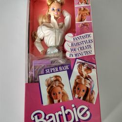 Vintage 1987 Super Hair Barbie