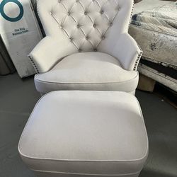 Chair And Ottoman 2pc