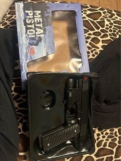 Not real just a toy pistol toy