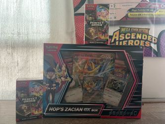 Hop's Zacian ex Box and Perfect Order Booster Bundle