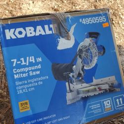 7 1/4in Compound Miter Saw $150