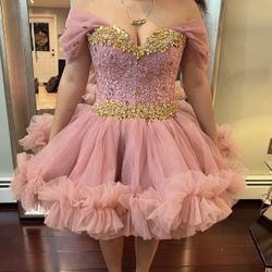Short Quinceanera Dress