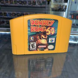 Donkey Kong 64 Video Game authentic ( Bolsa Bazaar)