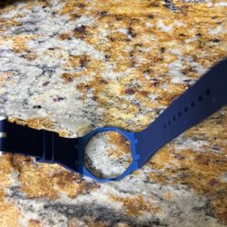 Dual silicone conversion band for AP Swatch