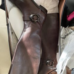 Brand New Size 5 Coach Boots 