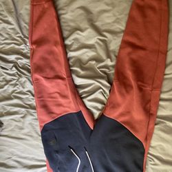 Red And Blue Nike Tech Sweatpants