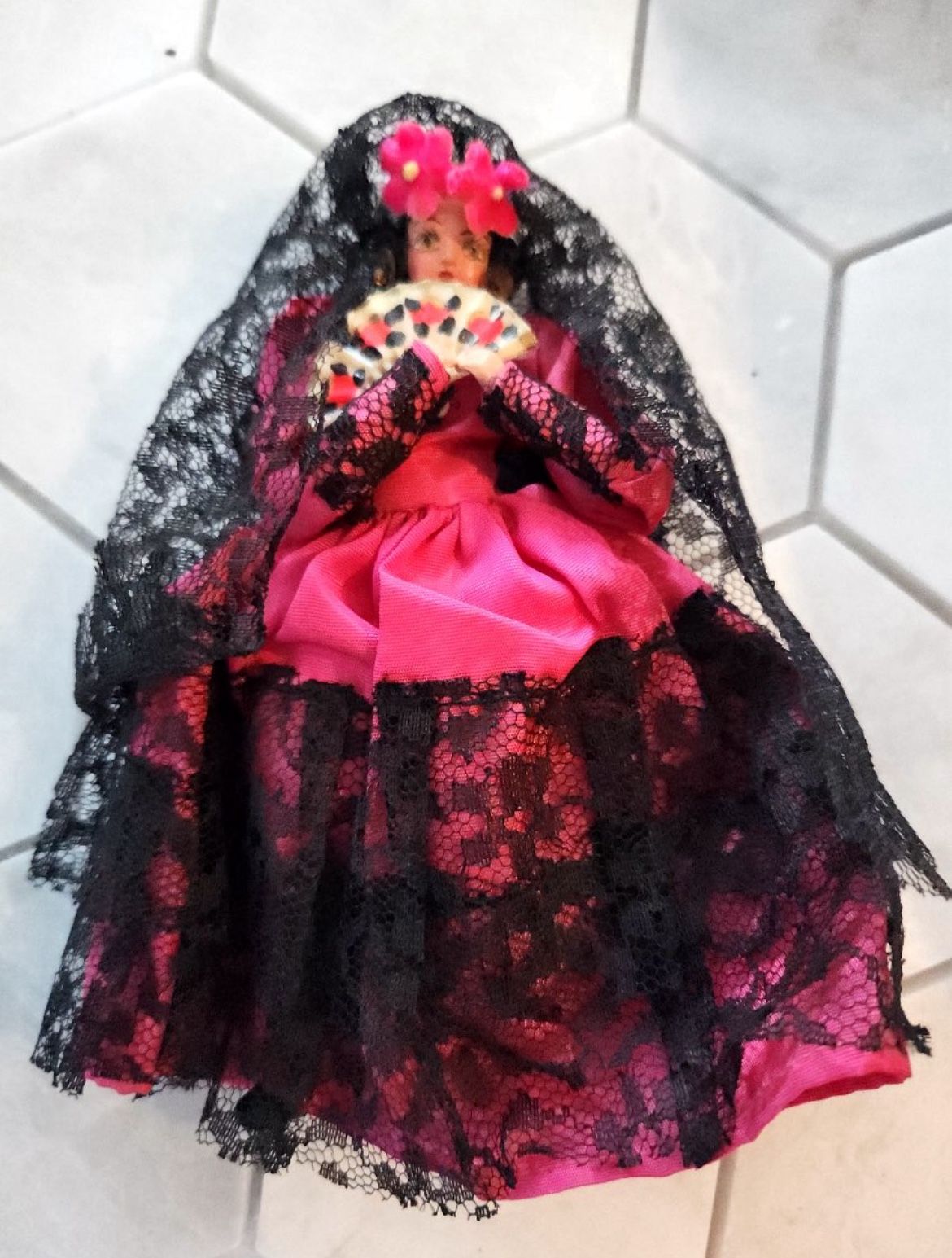 Vintage Spanish Flamenco Senorita