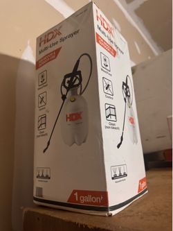 HDX 1 Gallon Multi-Use Pump Sprayer – New in Box