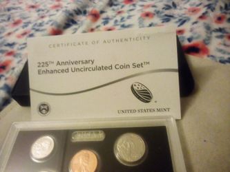 2017 225th Anniversary Enhanced Uncirculated Coin Set
