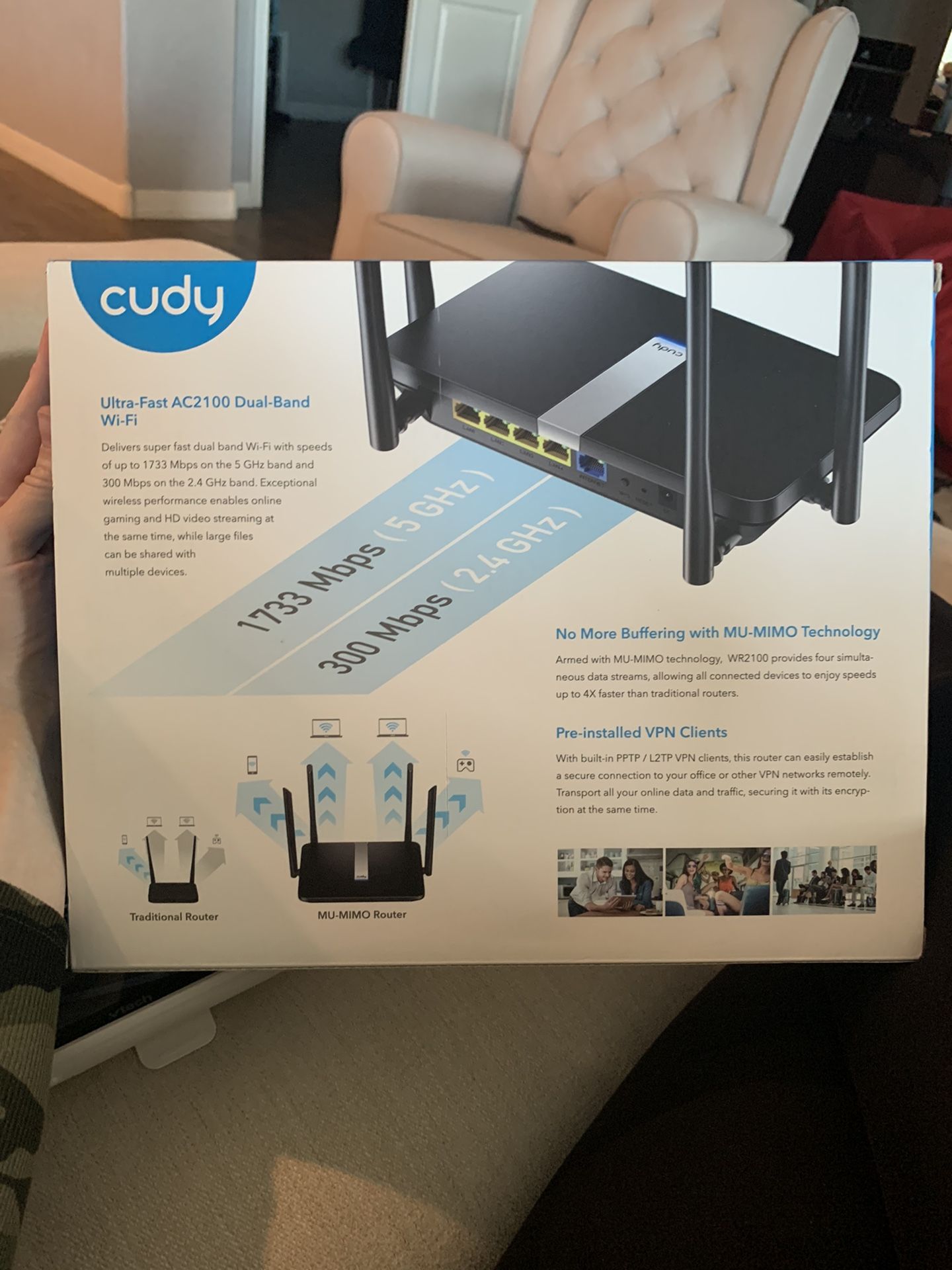 Cudy ac2100 Clearance