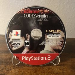Resident Evil Code Veronica X PS2