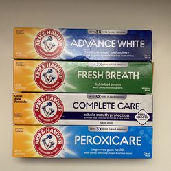 Arm & Hammer toothpaste 2 for $1