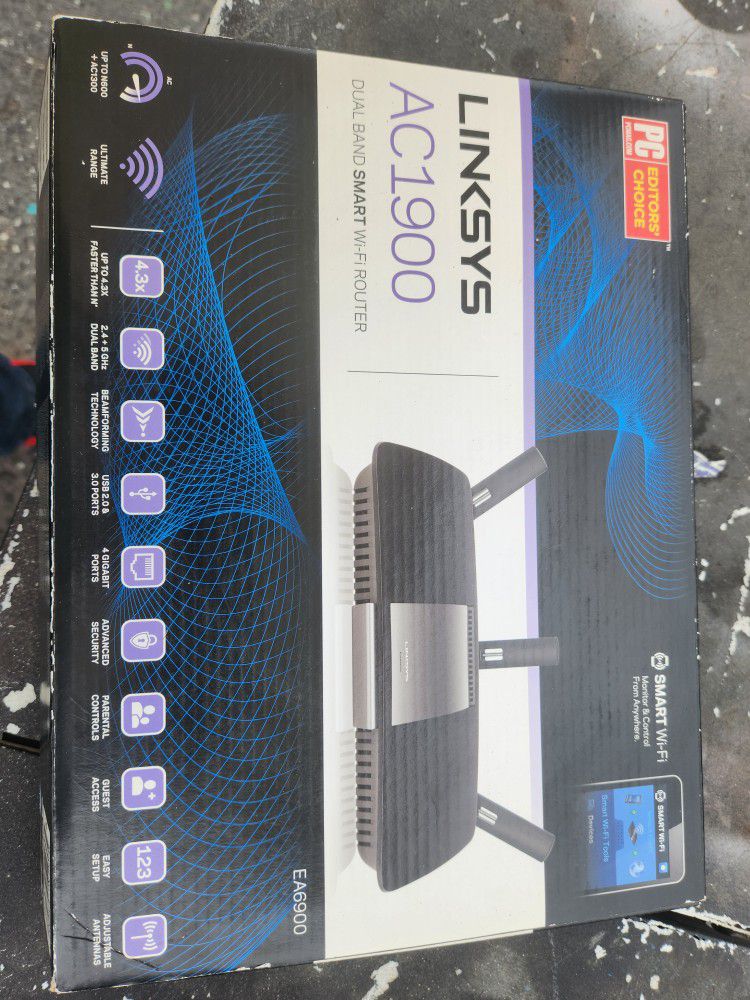 Linksys AC1900 Dual Band Wifi Router