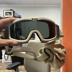 Tan ESS Military Goggles