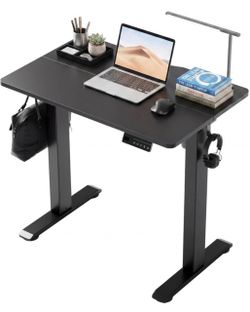 New - Electric Standing Desk 32x19 Inch Adjustable Desk, Black