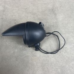 WwII German Motorcycle Headlight With Two Mounts